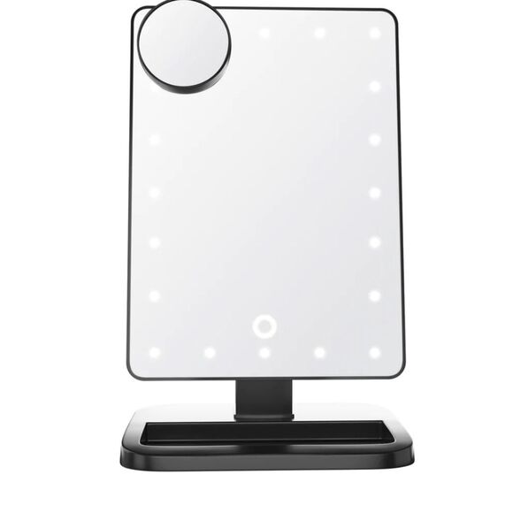 Impressions Touch XL Dimmable LED Makeup Mirror w/ Bluetooth Speaker - Picture 9 of 10